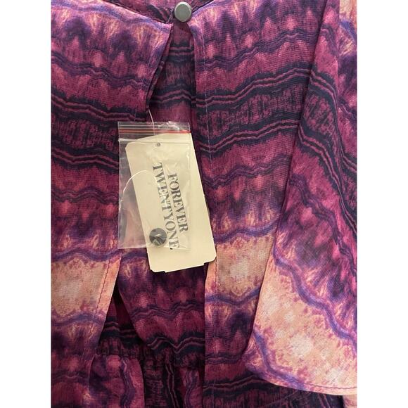 New W/Tag Forever 21 Jumpsuit Romper One Piece Size Medium Sleeveless - Picture 3 of 8